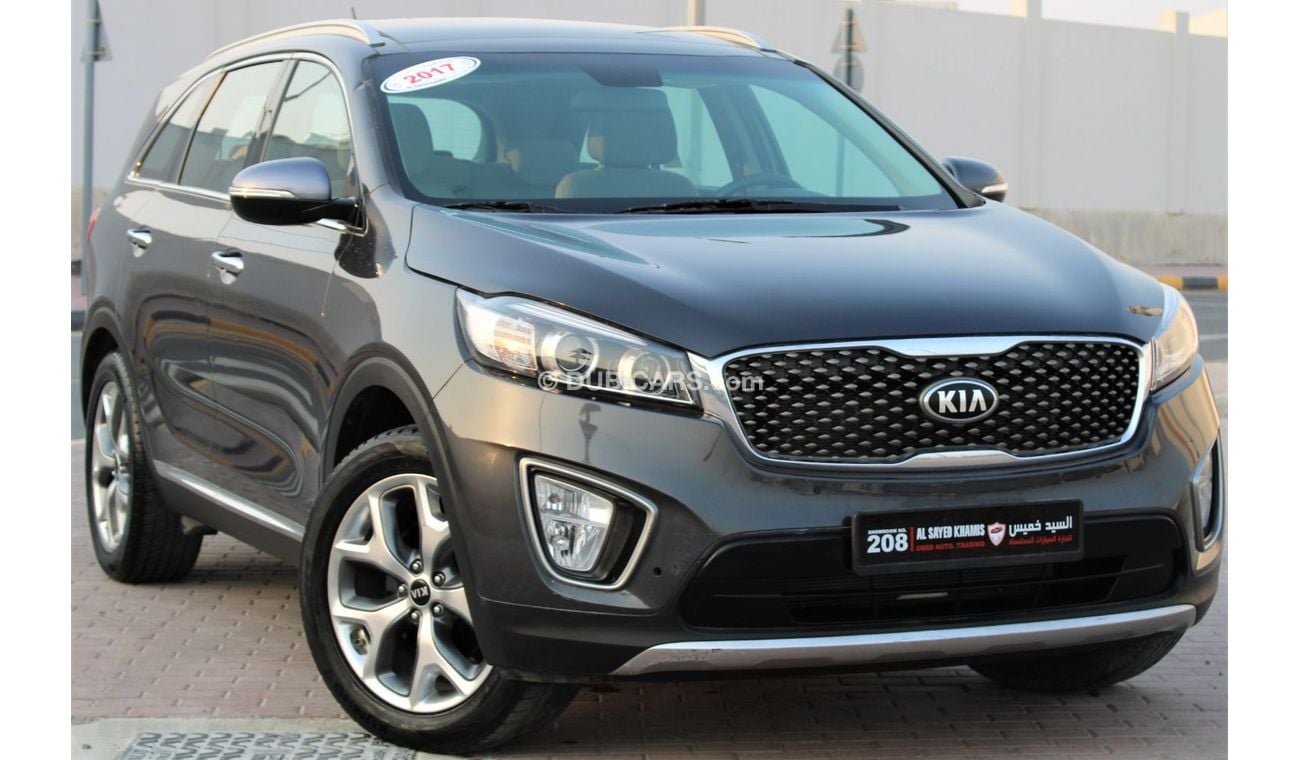 Kia Sorento Kia Sorento 2017, GCC, in good condition, panorama, without paint, without accidents, very clean fro