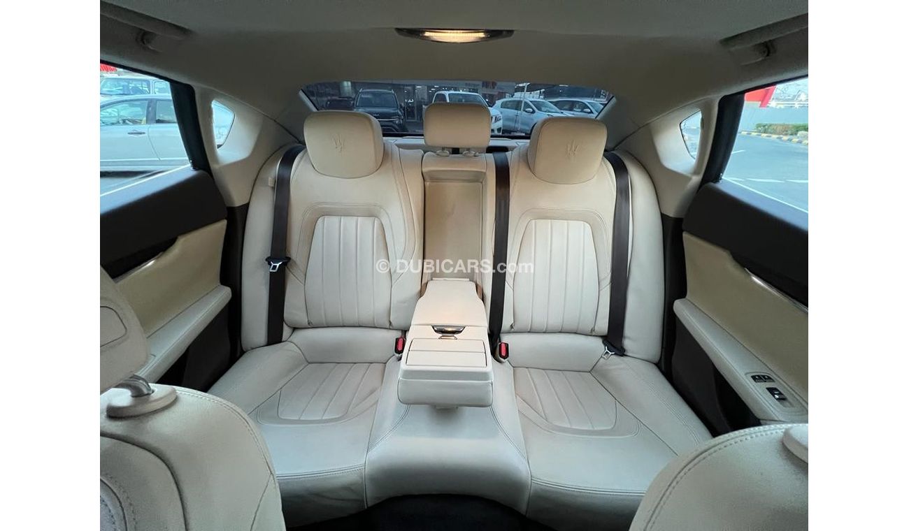 Maserati Quattroporte MASERATI QUATTROPORTE 2015 GCC FULL OPTIONS IN LOW MILEAGE PERFECT CONDITIONS