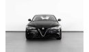 Alfa Romeo Giulia 2018 Alfa Romeo Giulia Super / Alfa Romeo Warranty and Service Pack