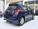 Suzuki Swift EXCELLENT DEAL for our Suzuki Swift ( 2008 Model ) in Blue Color GCC Specs