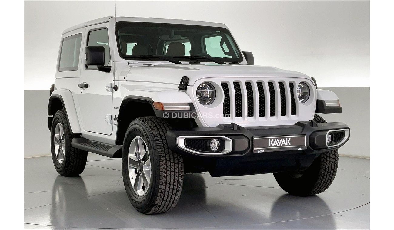 Jeep Wrangler Sahara Plus | 1 year free warranty | 7 day return policy | Zero down payment