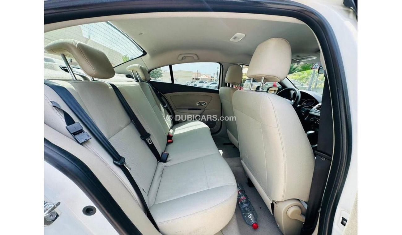 رينو فلوينس LE GCC || 310PM || RENAULT FLUENCE 1.6L V4 FWD || 0% DP || WELL MAINTAINED
