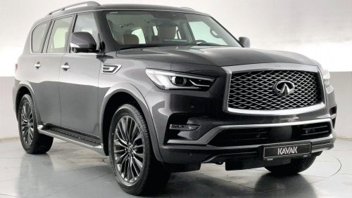 إنفينيتي QX80 Luxe Sensory ProActive (8 Seater) | سنة ضمان مجانية | 0 دفعة أولى | سياسة الإعادة بعد 7 أيام