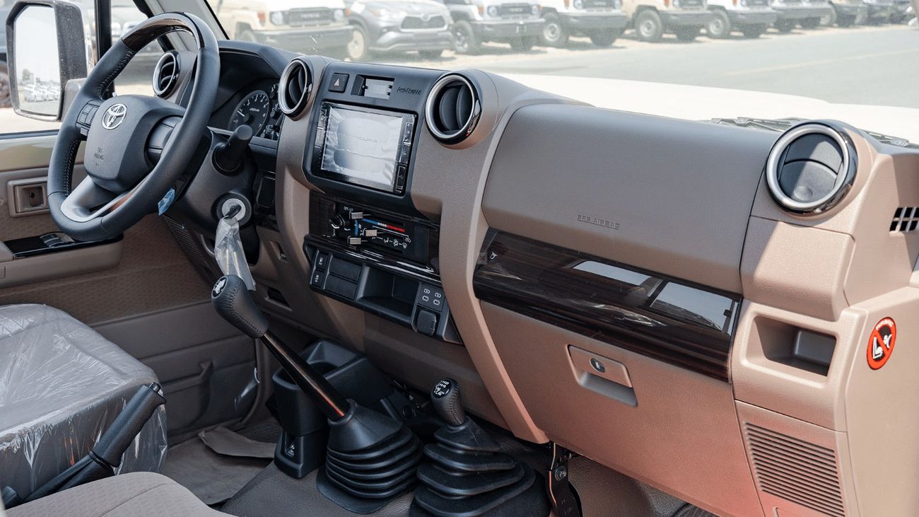 تويوتا لاند كروزر بيك آب ECT0106 - Toyota LC79 Single Cab Pick Up (GRJ79) - 4.0L Petrol Manual Mid Beige 2025