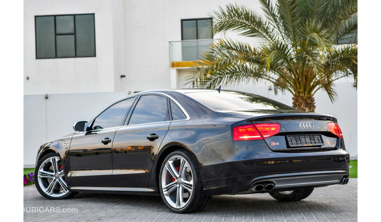 Audi S8 3 Y Warranty!  GCC - AED 2,839 per month - 0% Downpayment