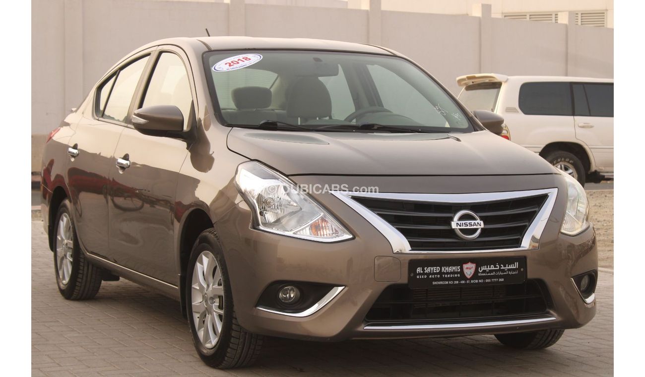 نيسان صني SV نيسان صني فل ابشن 2018 خليجي بحالة ممتاة