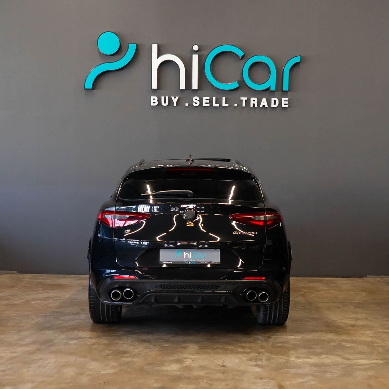 Alfa Romeo Stelvio Quadrifoglio 2.9L (503 HP) AED 2,299 P.M • 0% Downpayment • Alfa Romeo Stelvio Quadrifoglio • 1 Year
