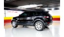 لاند روفر رانج روفر إيفوك Range Rover Evoque Prestige 2016 GCC under Warranty with Flexible Down-Payment.