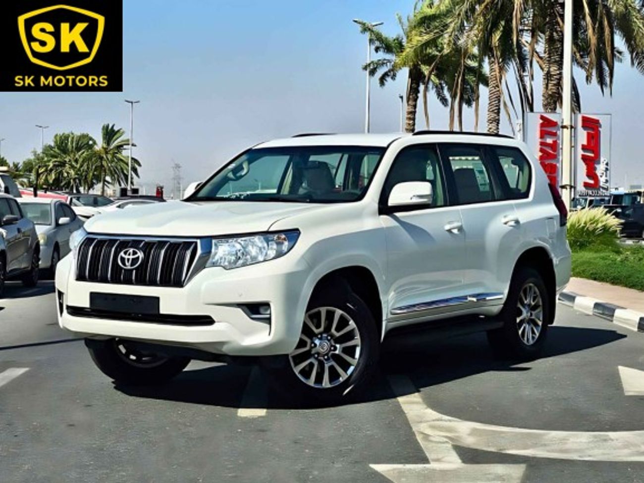Toyota Prado GXR V6/ LOW MILEAGE/  LEATHER/ DVD CAMERA/  SPARE UP/ 1670 MONTHLY / LOT# 84633