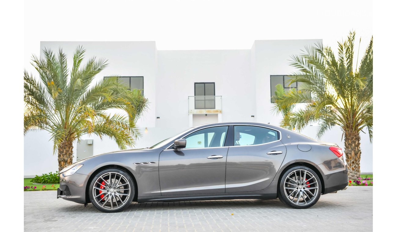 Maserati Ghibli SQ4 - Only 26,000 Kms - Pristine Condition! - AED 3,114 Per Month! - 0% DP