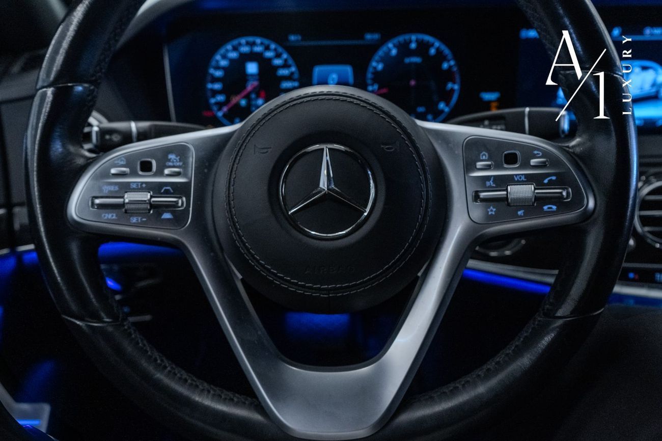 مرسيدس بنز S 560 Std 4.0L (463 HP) 2020 Mercedes Benz S560 LWB, Warranty, Service History, Fully Loaded, Excellent Co