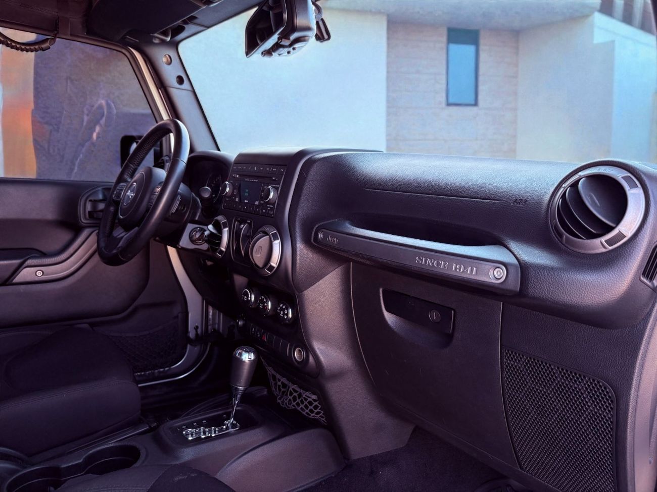 جيب رانجلر Willys Wheeler 3.6L A/T (2 Door) | 2017 | GCC SPECS | AED 1,150 / month