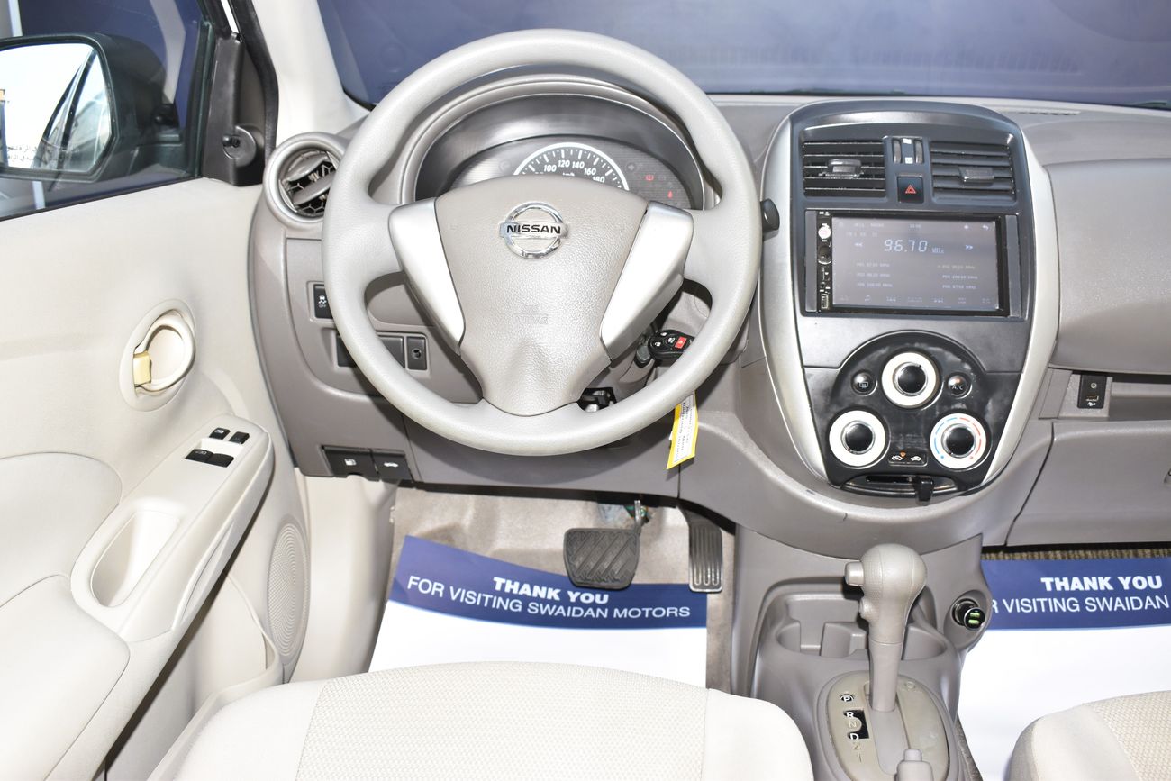 Nissan Sunny AED 529 PM | 1.5L S GCC DEALER WARRANTY