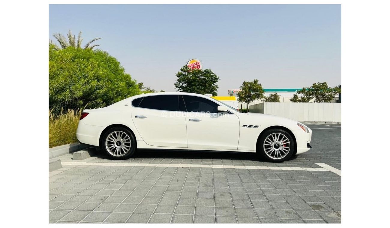 Used Maserati Quattroporte Service History Sunroof GCC