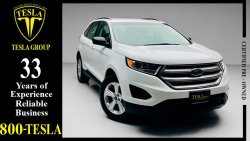 Ford Edge LEATHER SEATS + NAVIGATION + AWD / V6 / GCC / 2016 / DEALER WARRANTY UP 29/04/2022 / 1,131 DHS P.M..