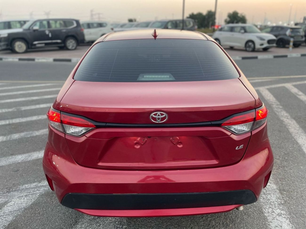تويوتا كورولا 2020 Toyota Corolla LE – Excellent Condition – Red Color – Best Price