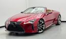 Lexus LC500 Carbon 5.0L 2021 Lexus LC500 Carbon, 2026 / Dec Lexus Warranty, Lexus Service History, GCC