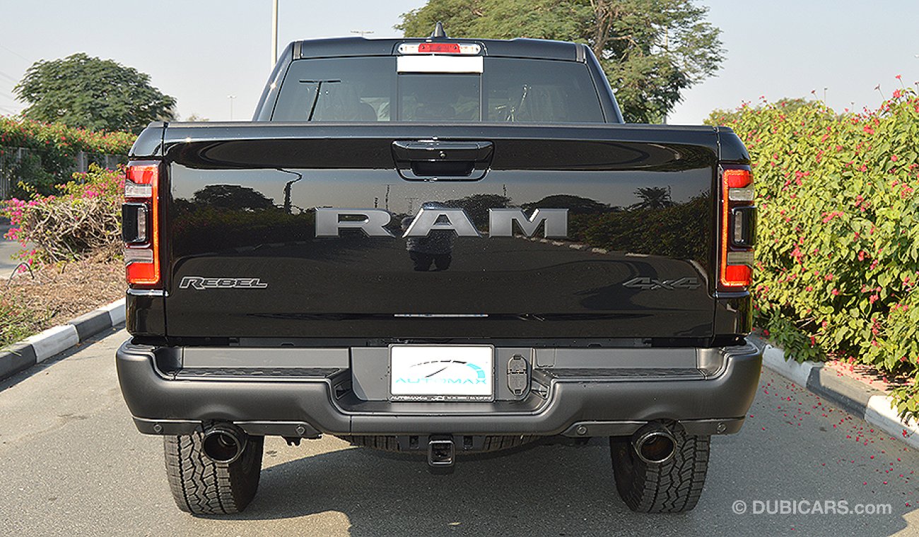 RAM 1500 2019 REBEL 1500 HEMI, 5.7L V8 GCC, 4X4, 0km with 3 Years or 100,000km Warranty