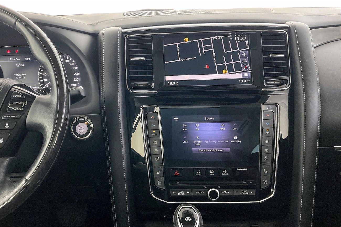 Infiniti QX80 Luxe Sensory ProActive - Black Edition | Guaranteed Warranty | 0 Down Payment