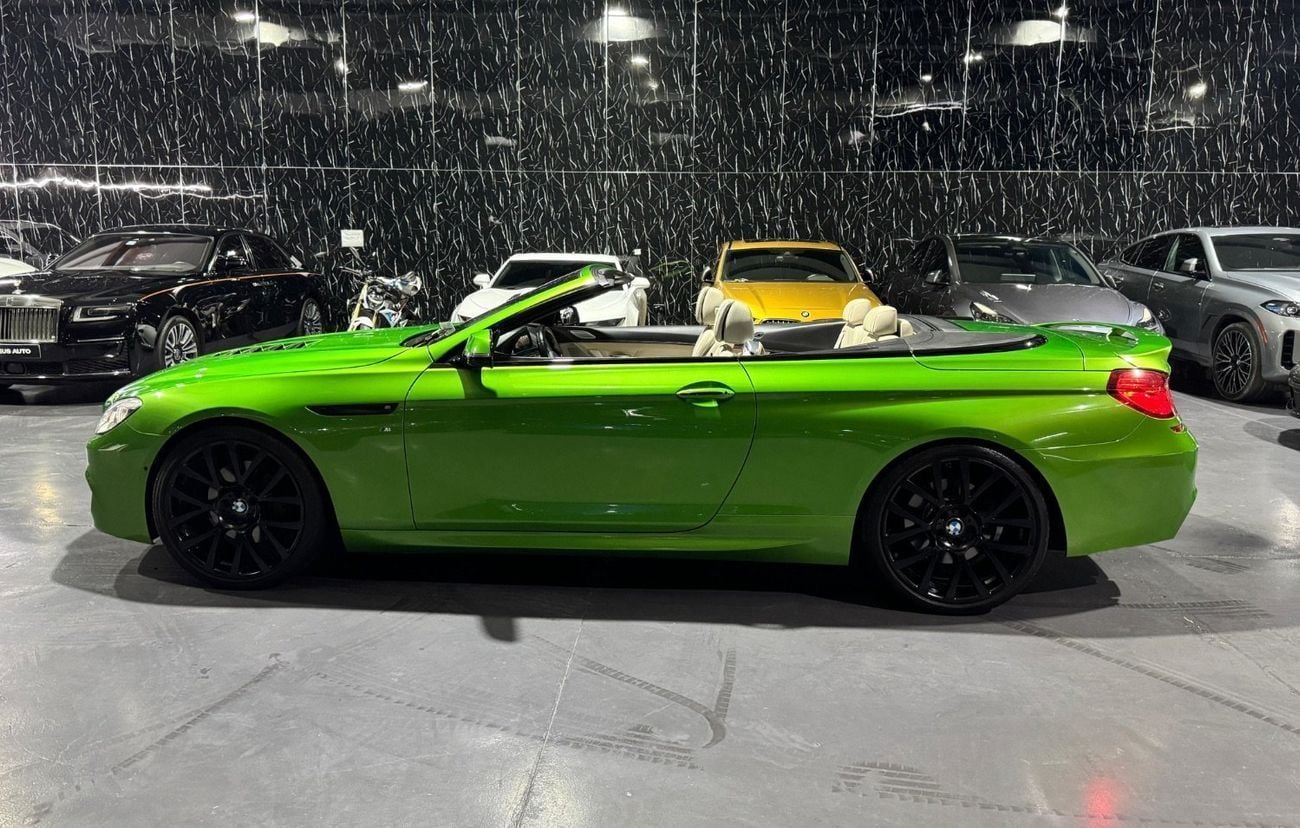 BMW 650i M Sport 4.4L (443 HP) 2016 BMW 650i M-Sport, Full BMW service History, Excellent Condition, GCC