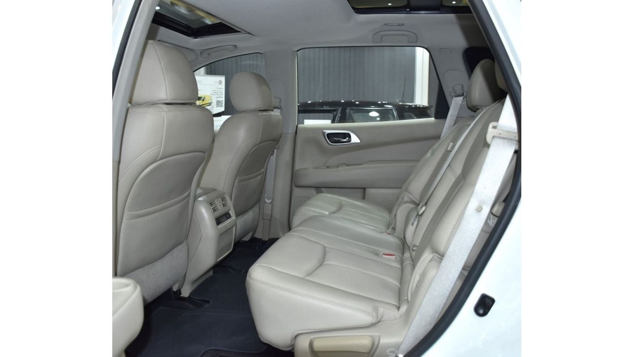نيسان باثفايندر EXCELLENT DEAL for our Nissan Pathfinder SV 4WD ( 2017 Model ) in White Color GCC Specs