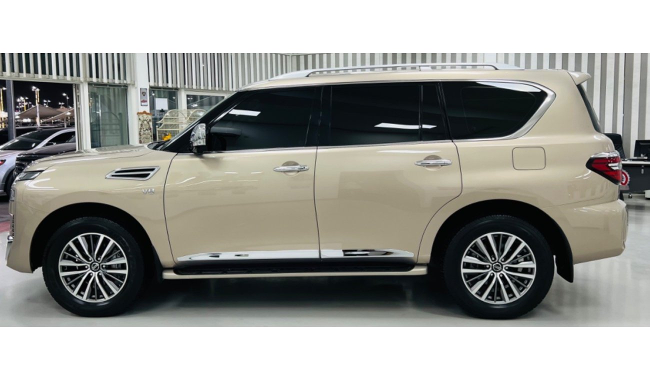 Nissan Patrol LE Platinum City GCC .. Original Paint .. Perfect Condition .. 400 HP .