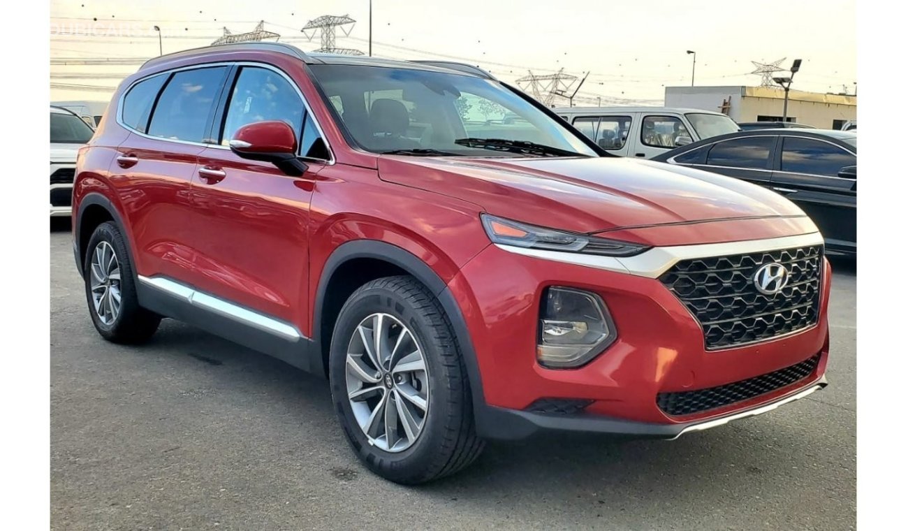 Hyundai Santa Fe GL Panorama HYUNDAI SANTA FE RED 2019