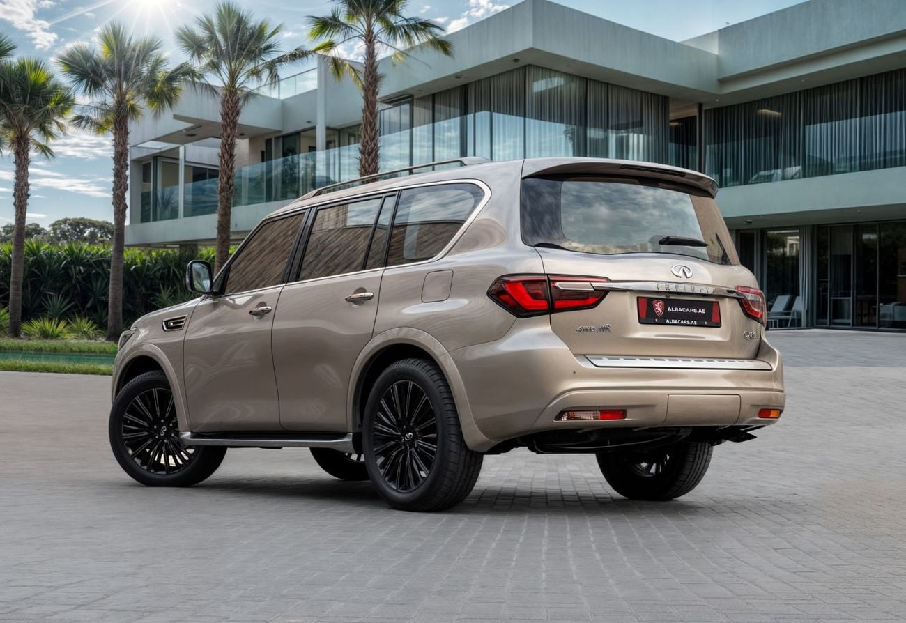 Infiniti QX80 4,798 P.M | Infiniti QX80 | 0% Downpayment | Black Edition | Infiniti Warranty!