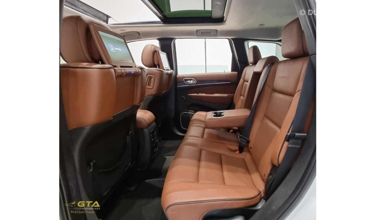 جيب جراند شيروكي 2015 Jeep Grand Cherokee Summit 5.7L V8, Service History, GCC