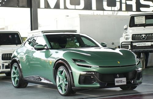 Ferrari Purosangue STANDARD 6.5 V12 715HP Tailor made Verde Dora (green)  Export Price