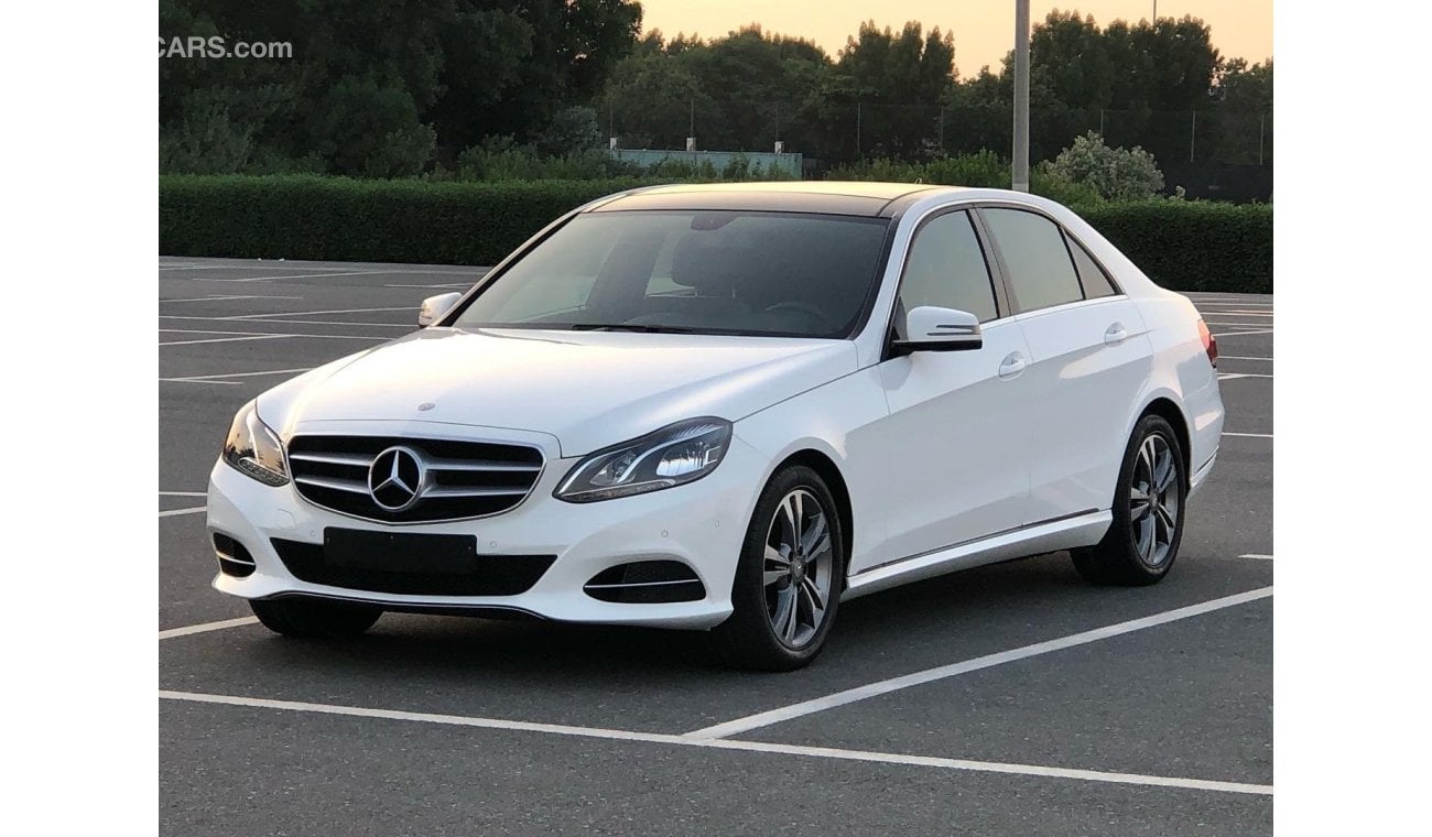 Mercedes-Benz E 250 MODEL 2015 GCCCAR PERFECT CONDITION FULL ORIGINAL PAINT FULL OPTION PANORAMIC ROOF LEATHER SEATS NAV