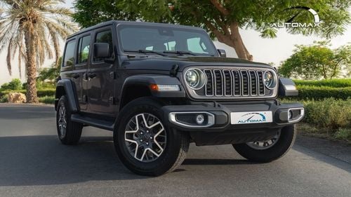 جيب رانجلر Unlimited Sahara Turbo 2025 GCC 0Km With 5 Y Or 100K Km Warranty & 3 Y Service @Official Dealer
