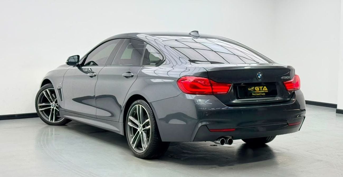 بي أم دبليو 430 أي جران كوبيه 2018 BMW 430i M-Sport Gran Coupe, Full Service History, Fully Loaded, Excellent Condition, GCC