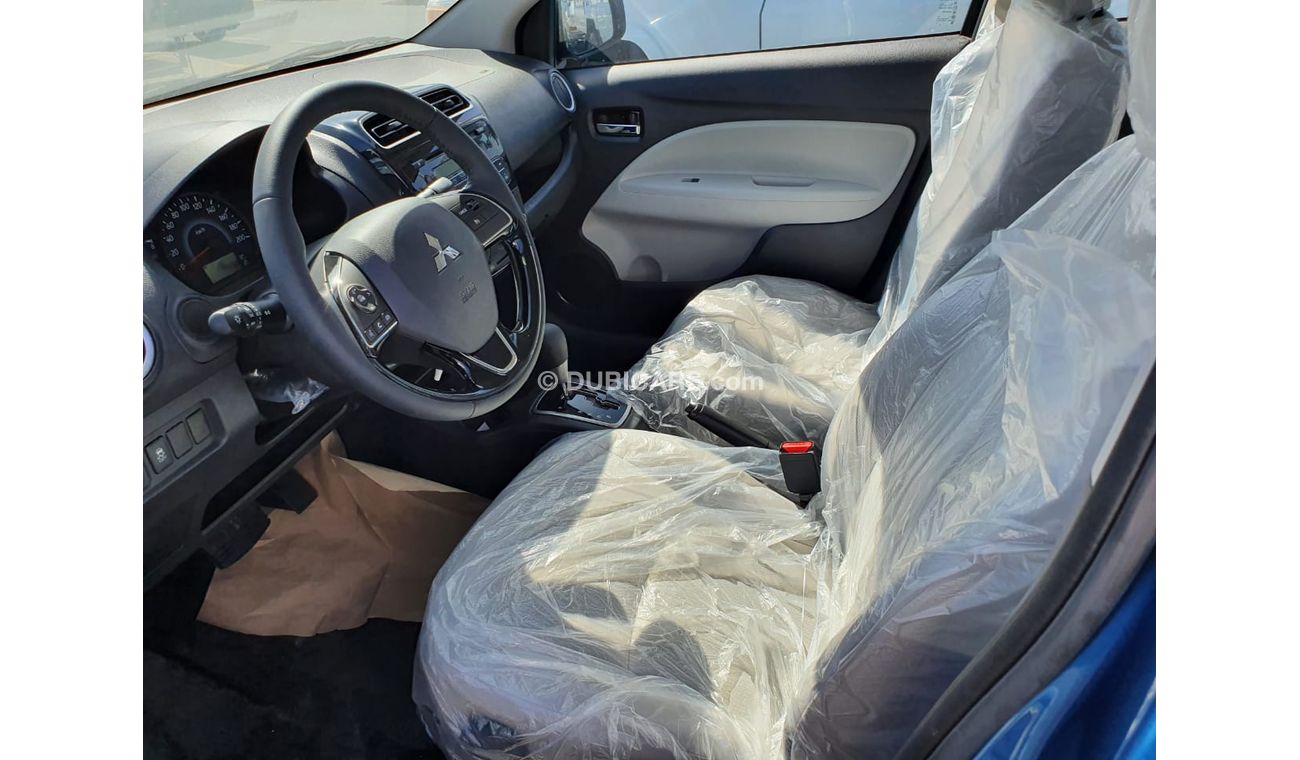 Mitsubishi Attrage Brand New LHD 2021 MY Side Mirror Indicator Alloy Wheels Remote Key 1200CC Petrol Engine LOT # 583