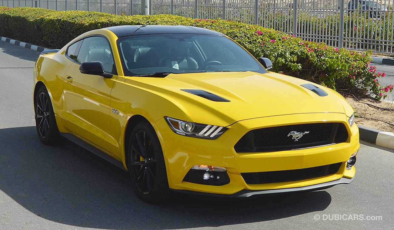 Ford Mustang GT Premium+, 5.0 V8 GCC, Black Edition, 0km w/ 3Yrs or 100K km WRNTY + 60K km Service at AL TAYER