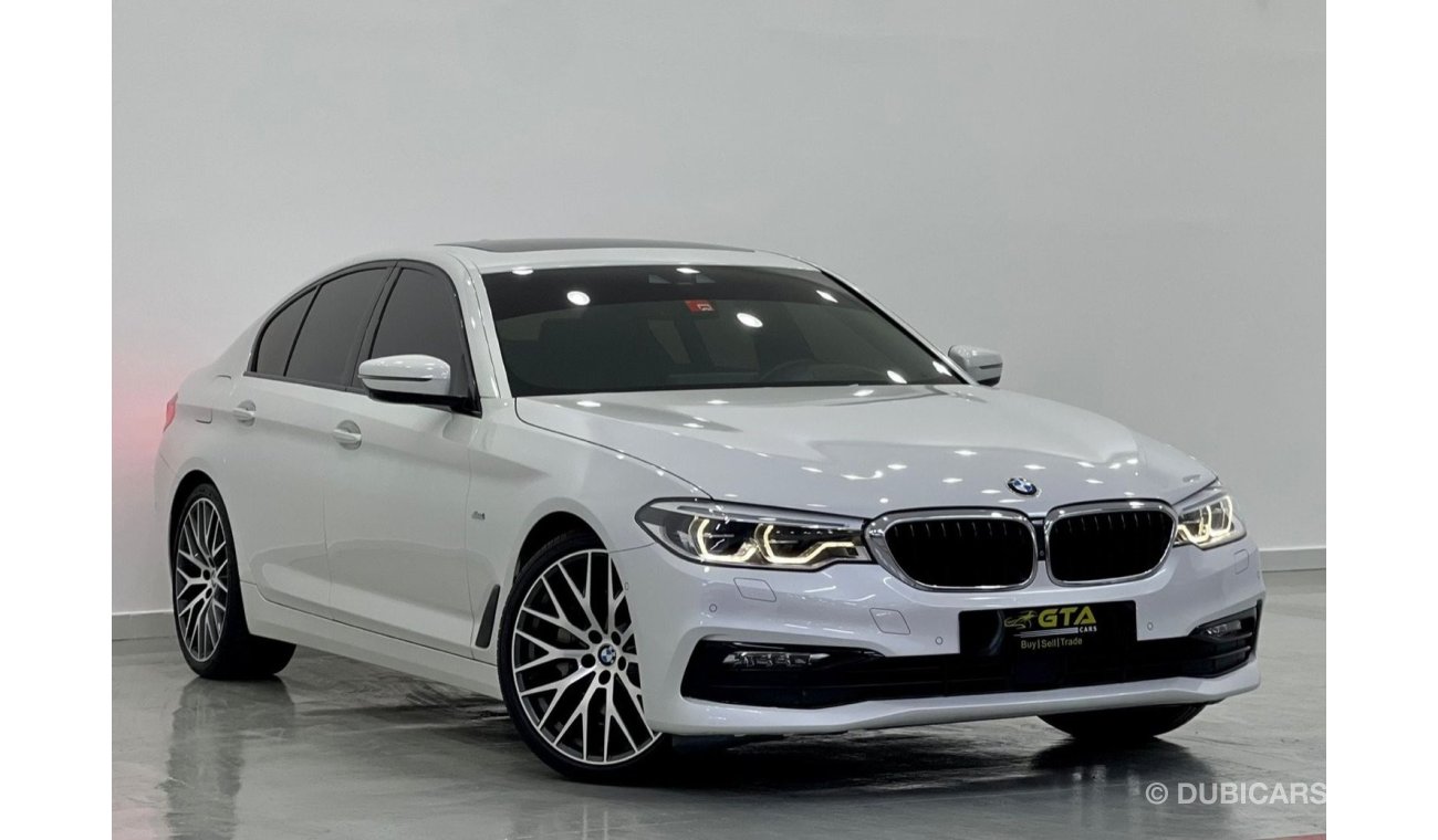 بي أم دبليو 530 M سبورت 2018 BMW 530i Sport Line, BMW Warranty 12/22, BMW Service Pack 2025, Full Options, GCC