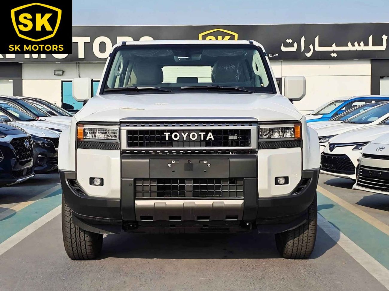 Toyota Prado 2.7L V4 PETROL / PUSH START / SUNROOF / MID OPTION (CODE # MID OPTION )