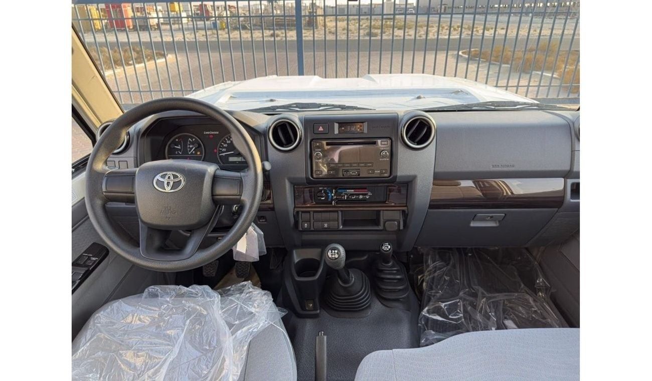 Toyota Land Cruiser 70 2024 Toyota LC71 4.0 Hard Top 3DR SWB - White inside Bluish Grey | Export Only