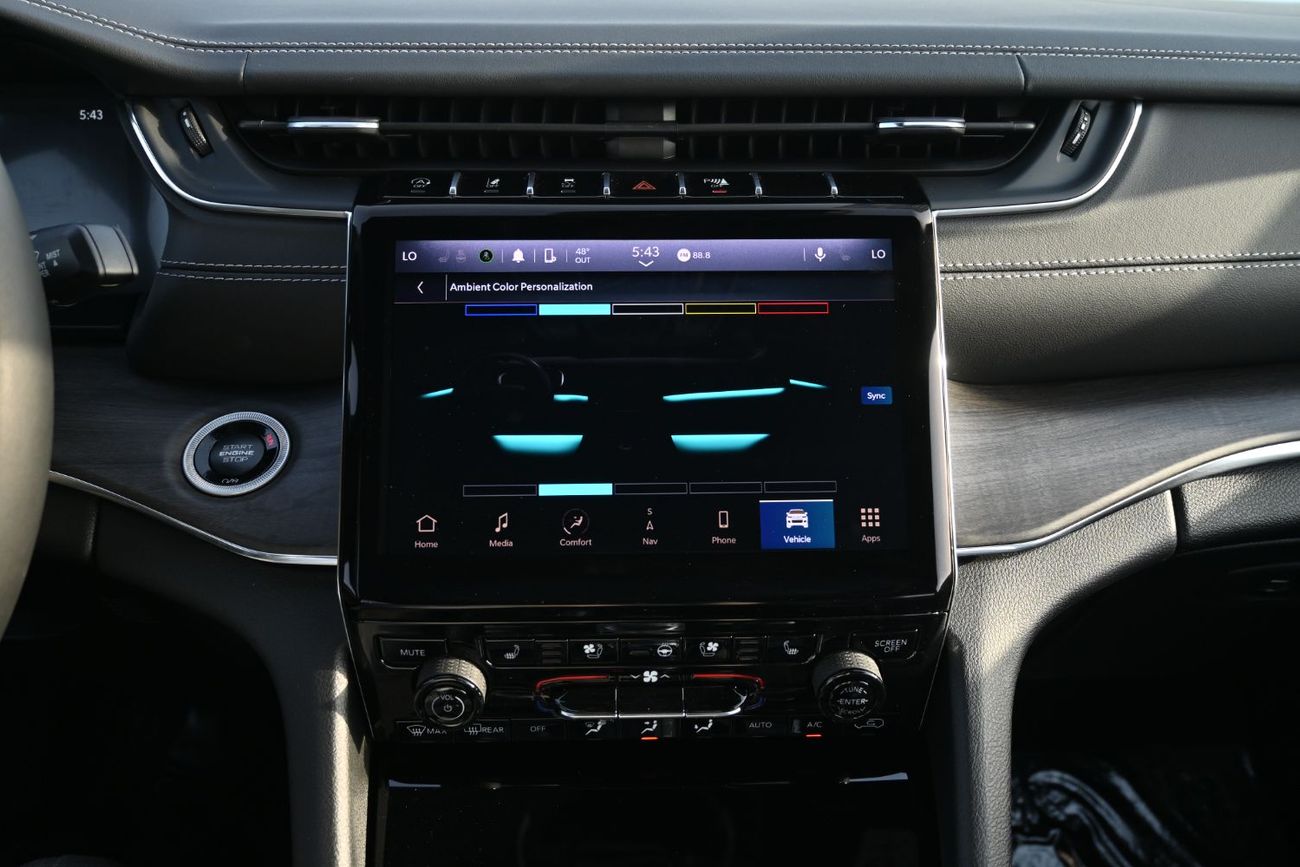 جيب جراند شيروكي 2024 JEEP Grand Cherokee Overland 3.6L V6 4WD Petrol