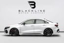 Audi RS3 BUY NOW, PAY 2027 | THE BLACKLINE STANDARD | 2024 Audi RS3, 2029 Audi Warranty + Service Contract, L