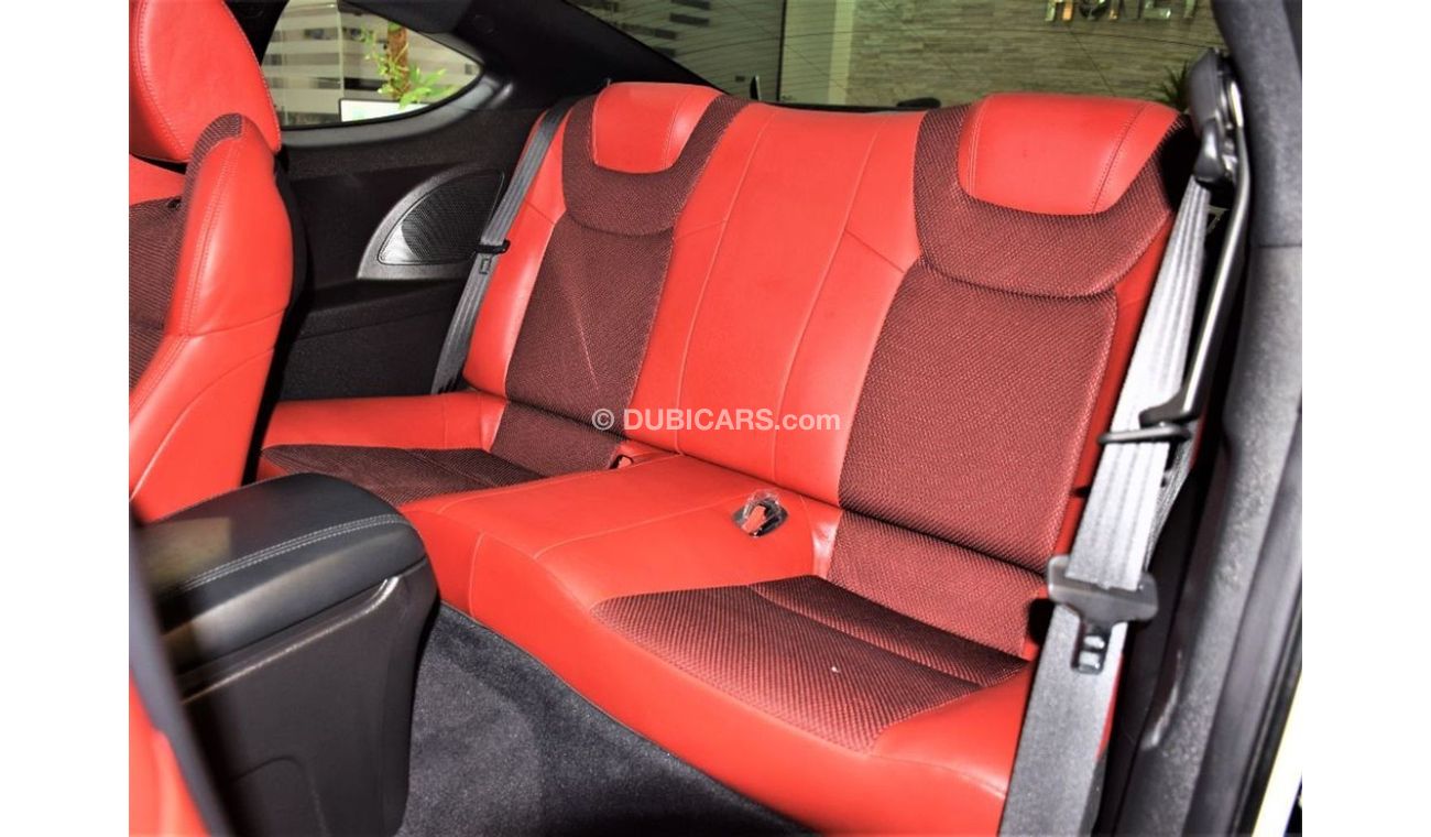 Hyundai Genesis ORIGINAL PAINT & VERY LOW MILEAGE 19,000KM! Hyundai Genesis Coupe 3.8 2016 Model!! in White Color! G