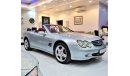 مرسيدس بنز SL 500 Mercedes Benz SL500 KOMPRESSOR 2004 Model!! in Silver Color! GCC Specs