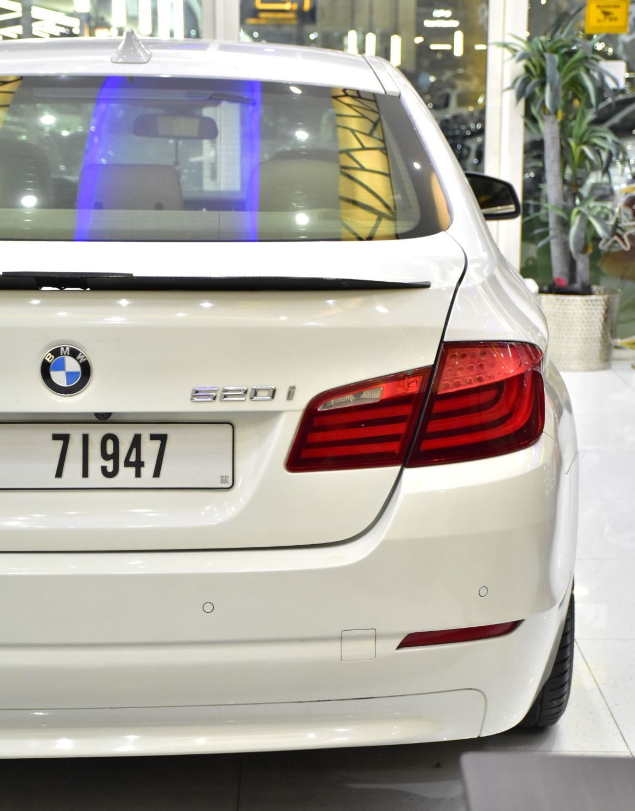 BMW 520i EXCELLENT DEAL for our BMW 520i ( 2012 Model ) in White Color GCC Specs