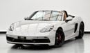 Porsche 718 Boxster GTS 4.0L A/T 2023 Porsche 718 Boxster GTS 4.0 Cabriolet, April/2027 Porsche Warranty, Porsche Full S