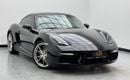 Porsche 718 Cayman Std 2.0L A/T 2017 Porsche 718 Cayman, Full Service History, Excellent Condition, GCC