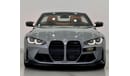 BMW M4 2022 BMW M4 Competition Cabriolet, May 2027 BMW Warranty & Service Package, GCC