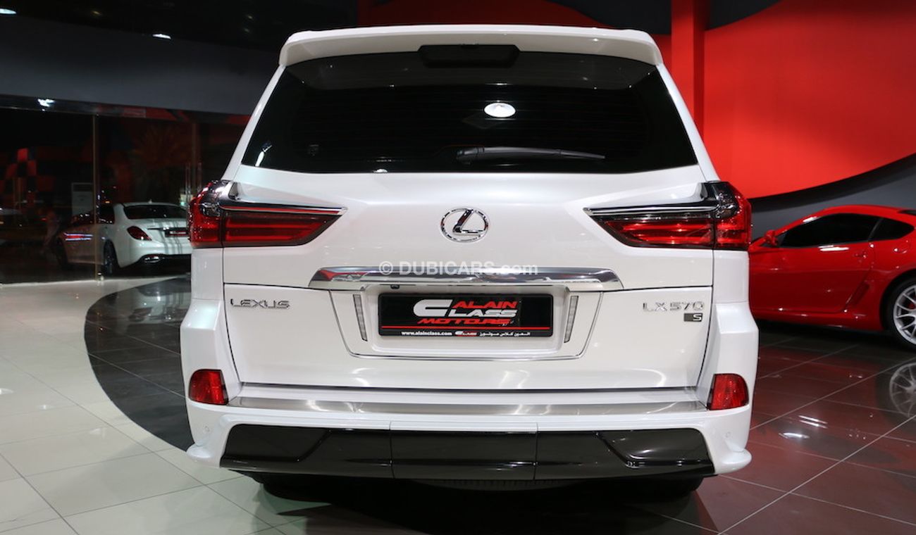 Used Lexus LX570 S 2018 for sale in Dubai - 201840