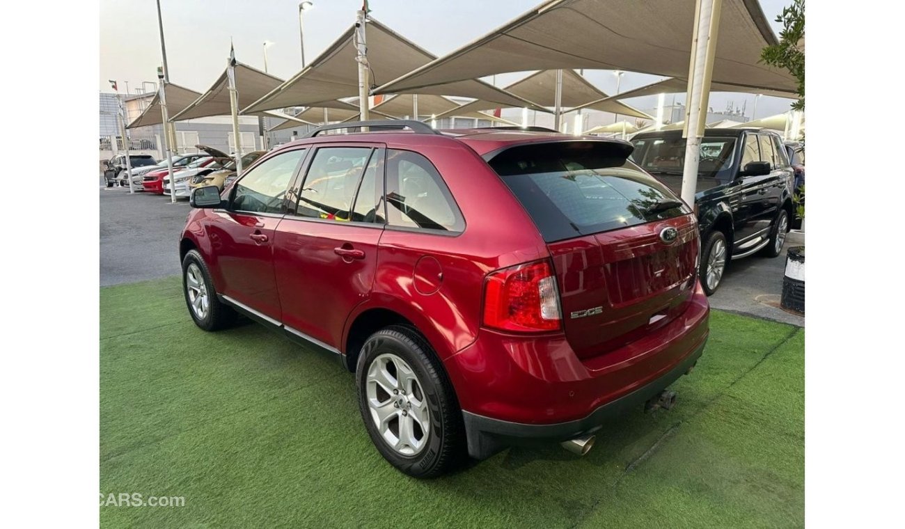 Ford Edge 2013 Gulf model, cruise control, leather, alloy wheels, sensors, rear camera screen, rear spoiler, i