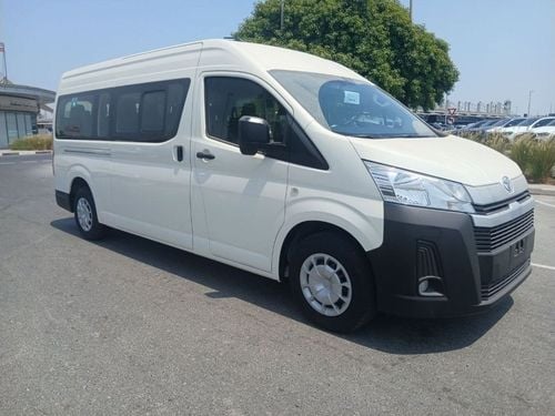 Toyota Hiace ECT0003 - Toyota Hiace High Roof Passenger Van - 3.5L Petrol Auto White (Std)