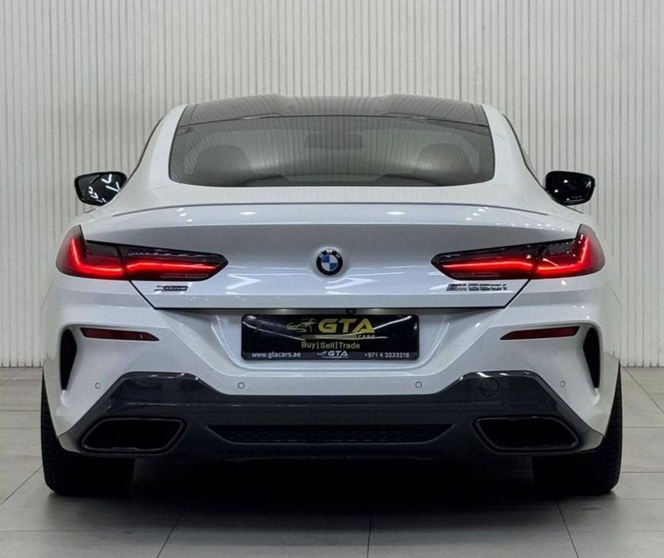 بي أم دبليو M850i xDrive 4.4L 2019 BMW M850i xDrive, July 2026 BMW Warranty + Service Pack, Very Low Kms, GCC